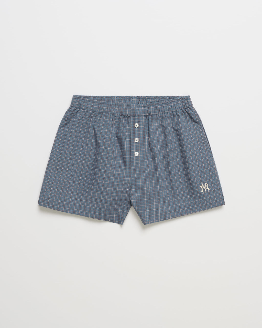 Yankees Plaid Boxer Short