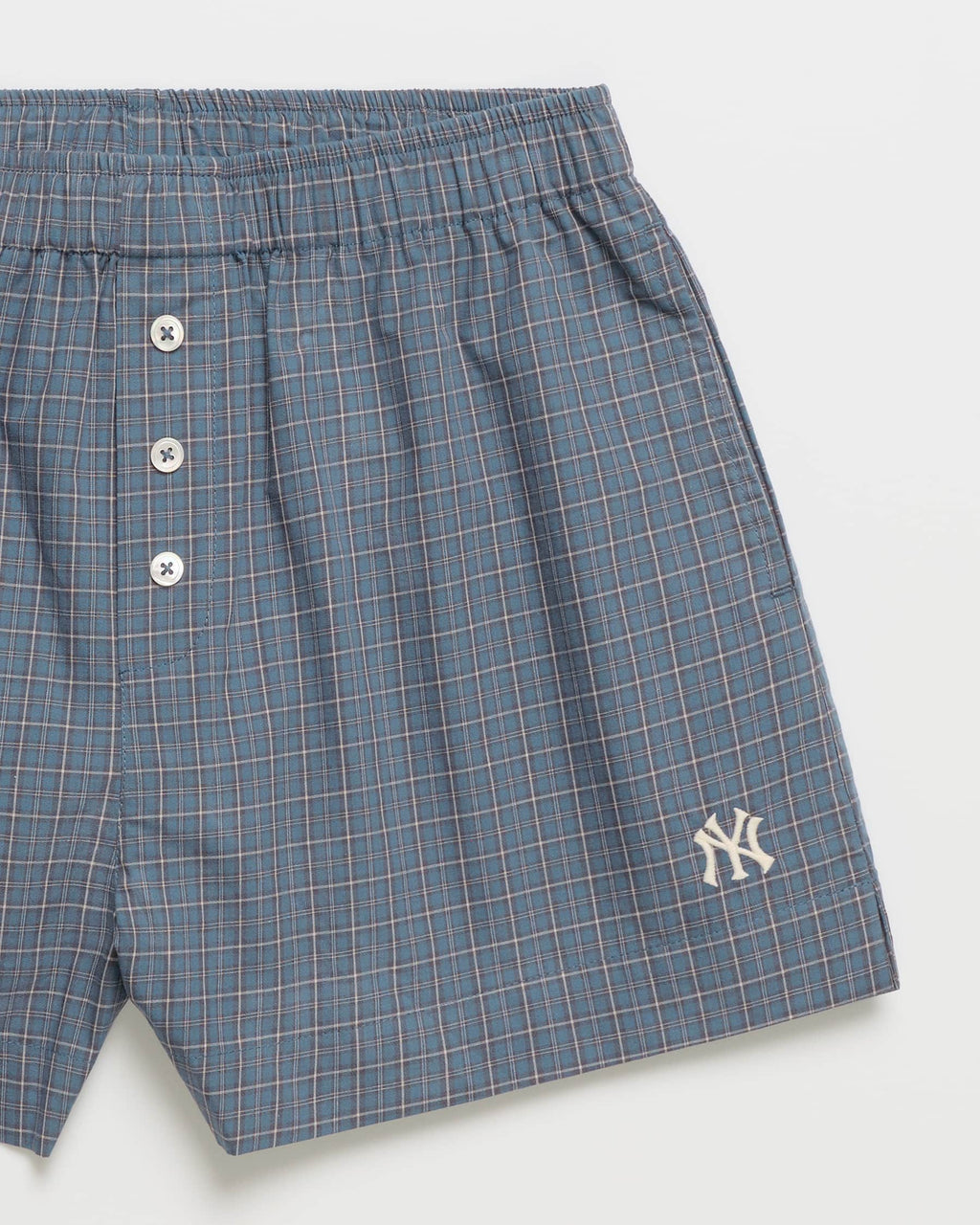 Yankees Plaid Boxer Short