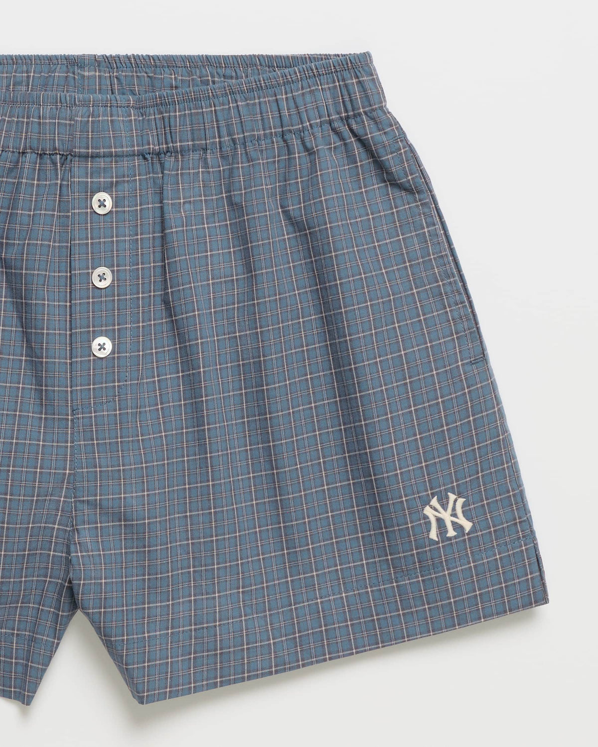 Yankees Plaid Boxer Short
