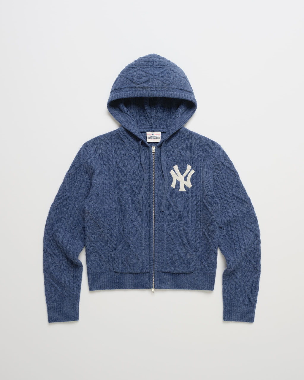 Yankees Cable Knit Hoodie