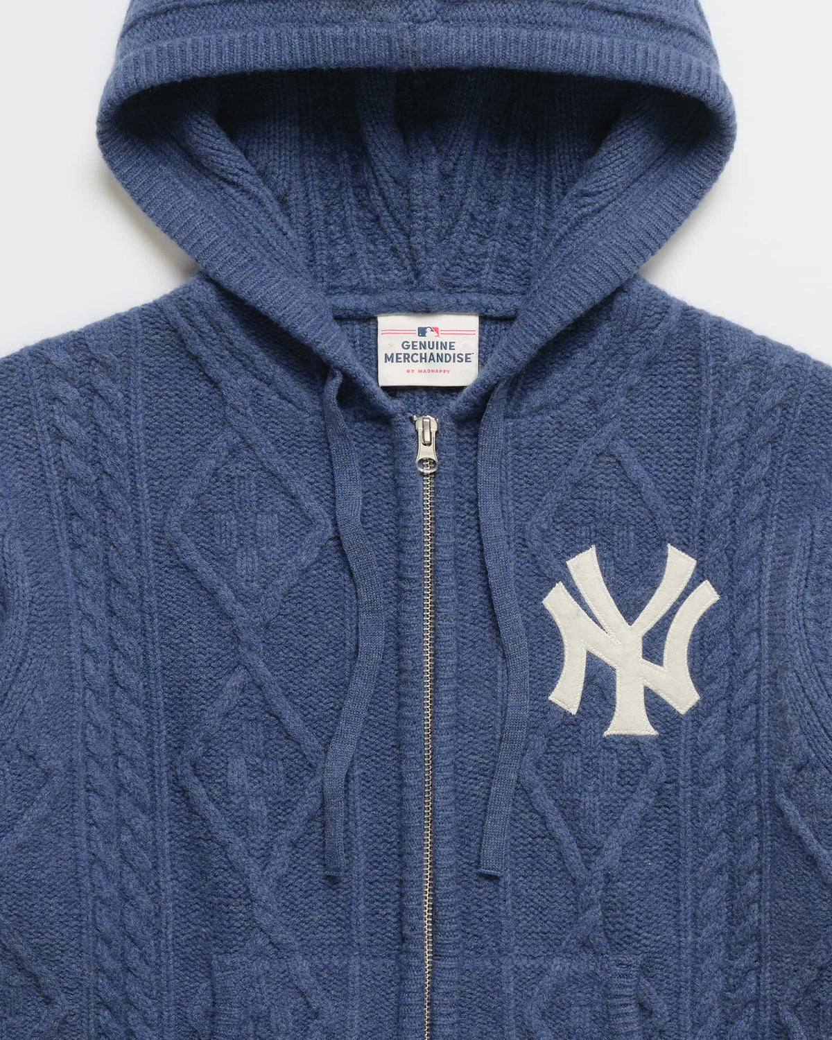 Yankees Cable Knit Hoodie