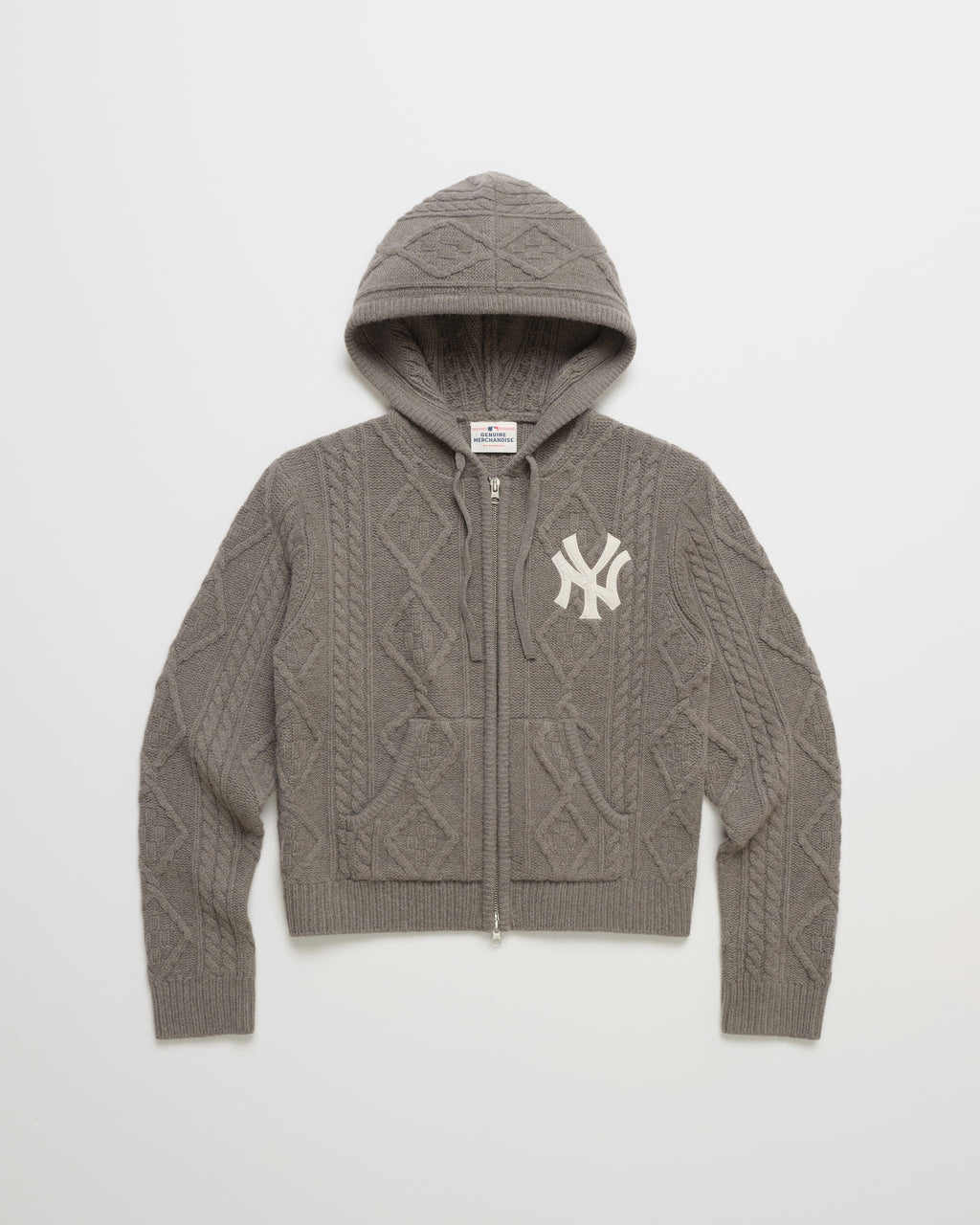 Yankees Cable Knit Hoodie