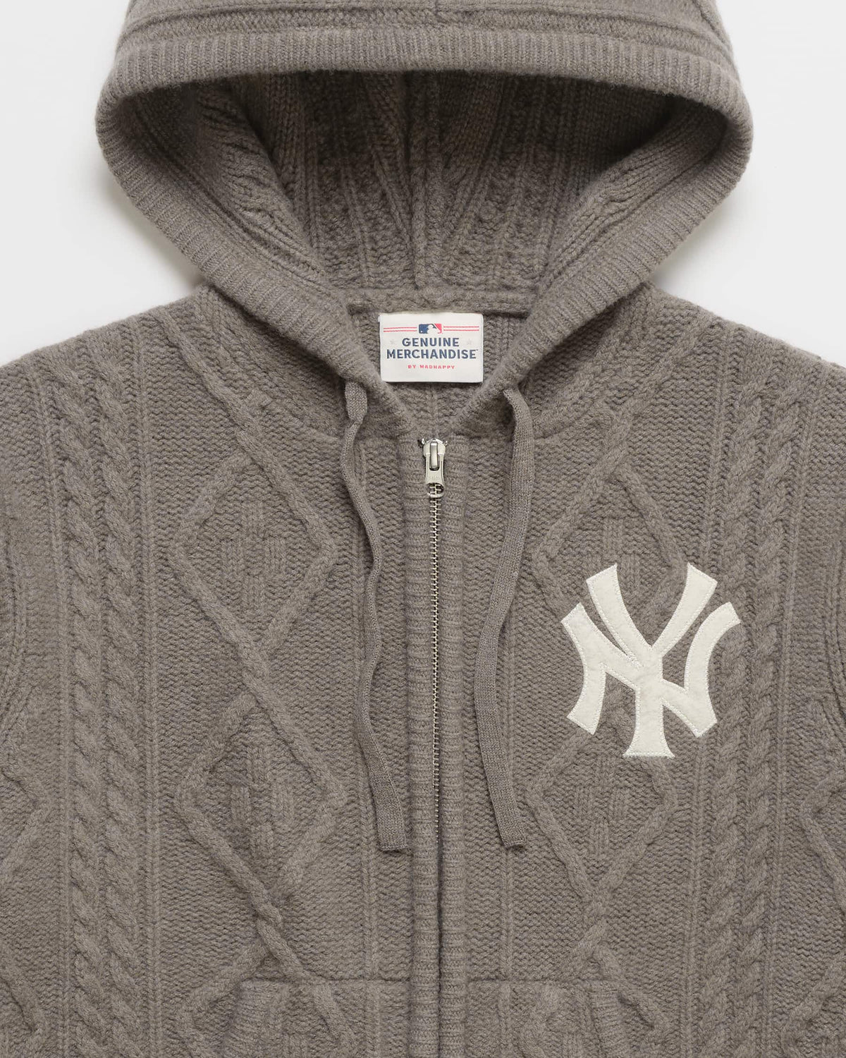 Yankees Cable Knit Hoodie