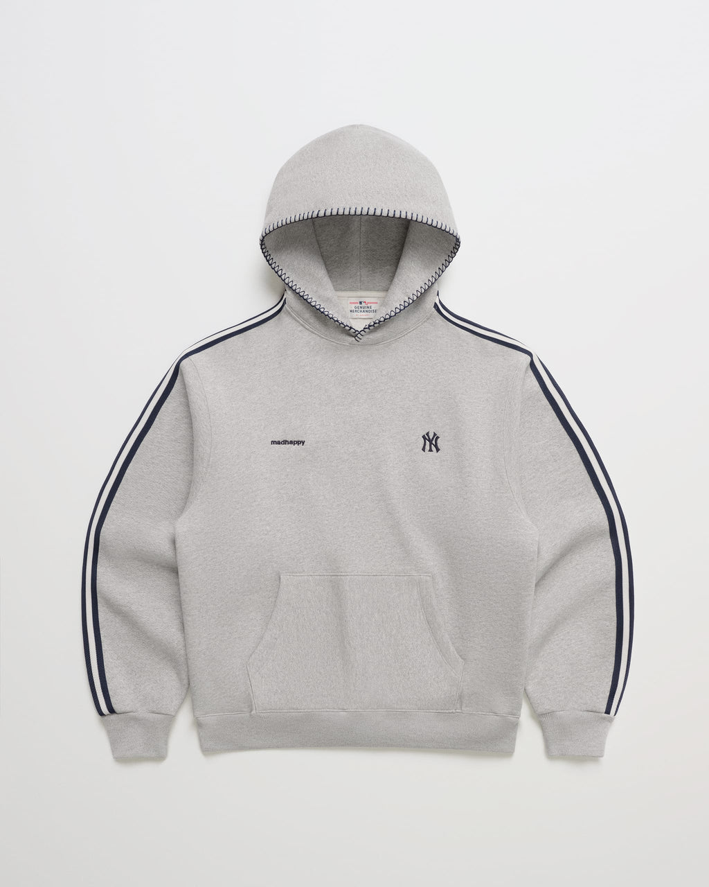 Yankees Stripe Fleece Hoodie