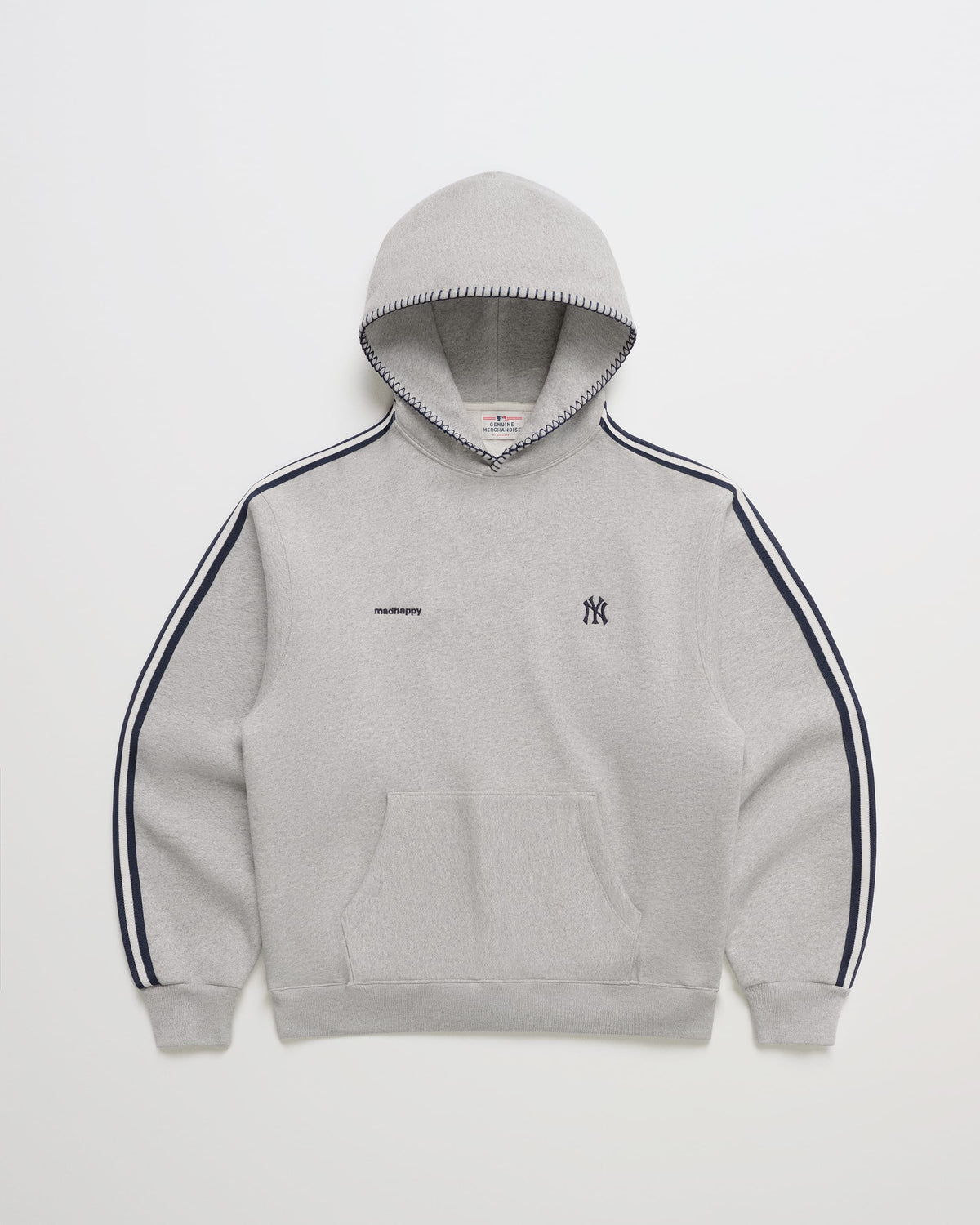 Yankees Stripe Fleece Hoodie