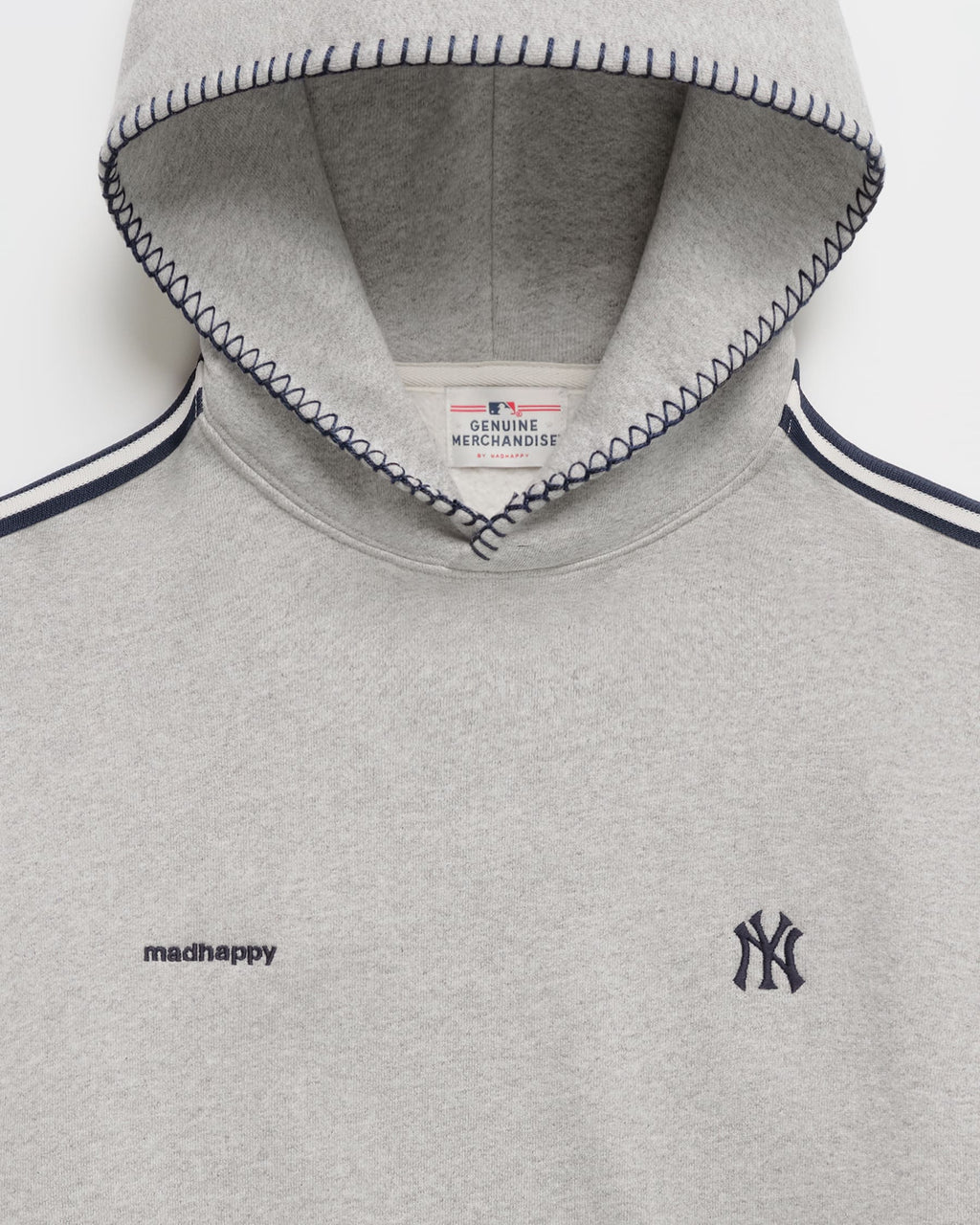 Yankees Stripe Fleece Hoodie