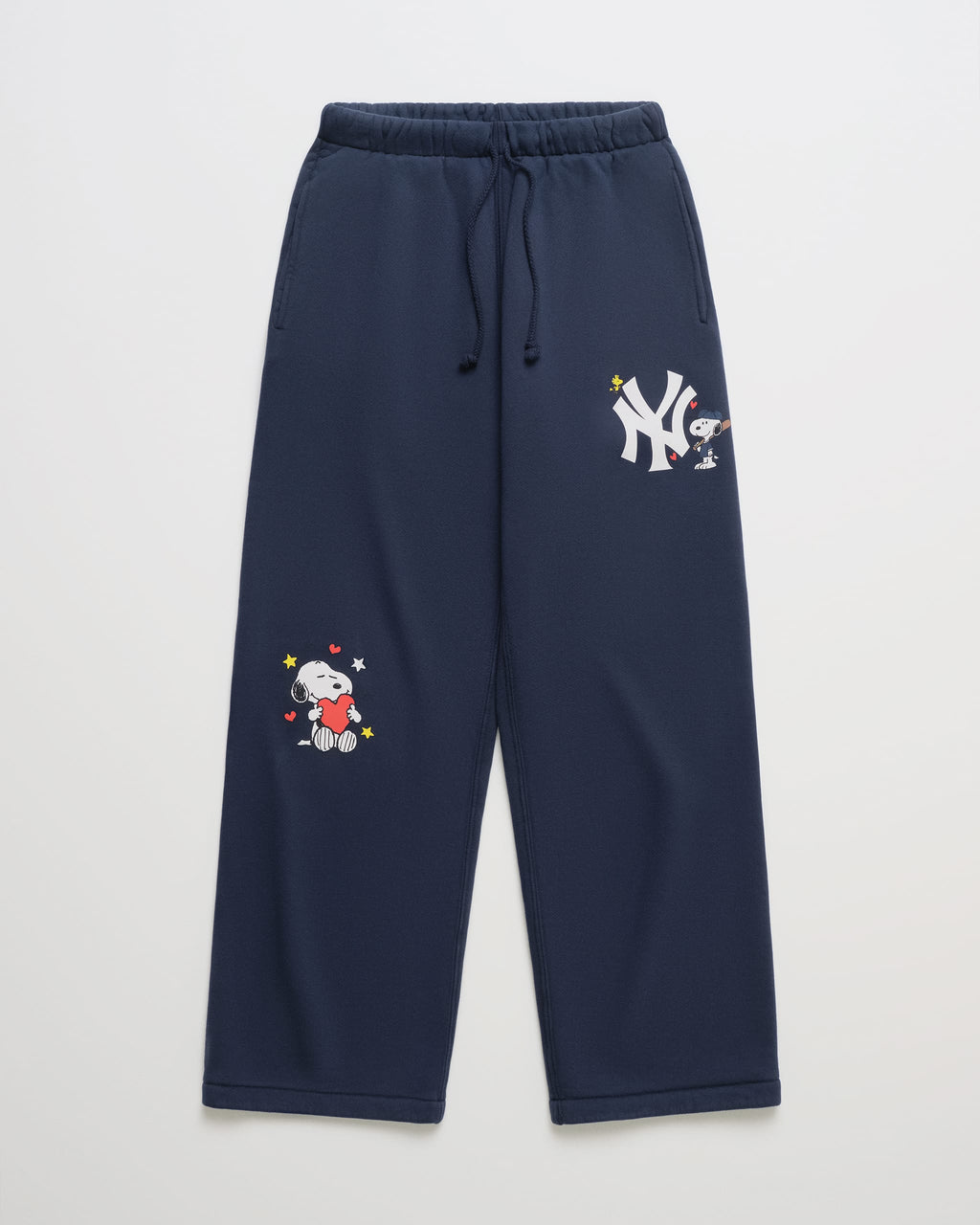 Yankees & Peanuts Fleece Straight Sweatpant