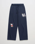 Yankees & Peanuts Fleece Straight Sweatpant
