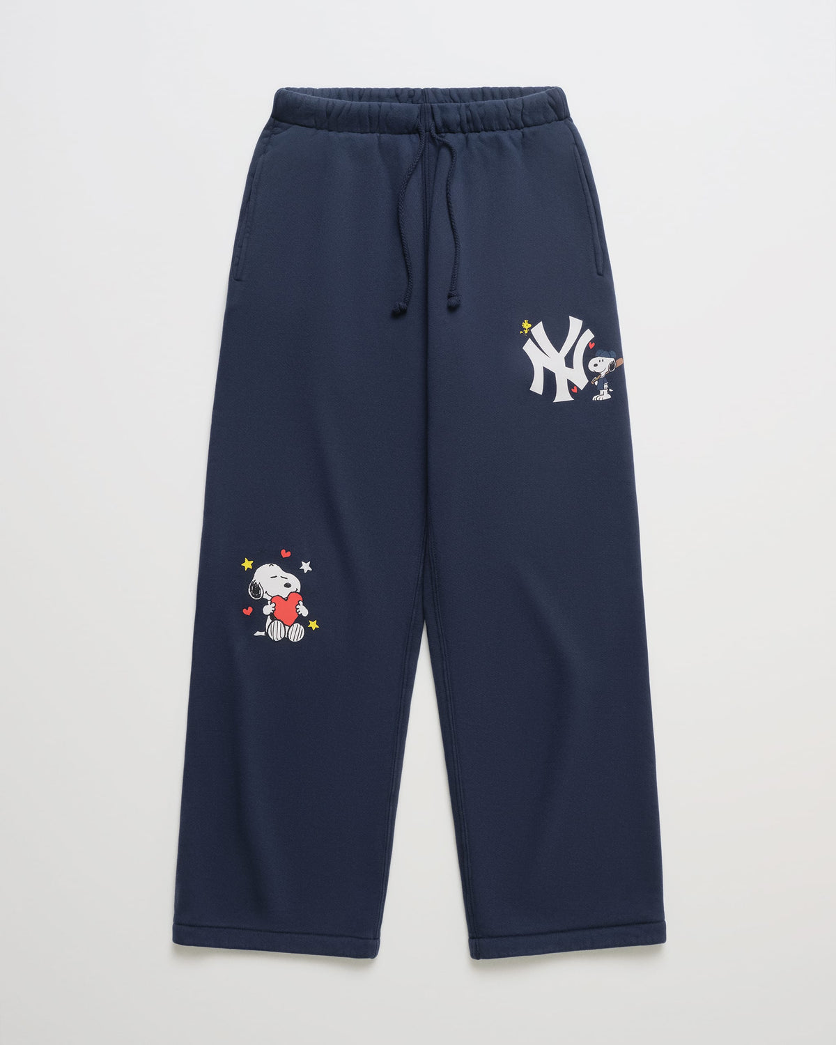 Yankees & Peanuts Fleece Straight Sweatpant