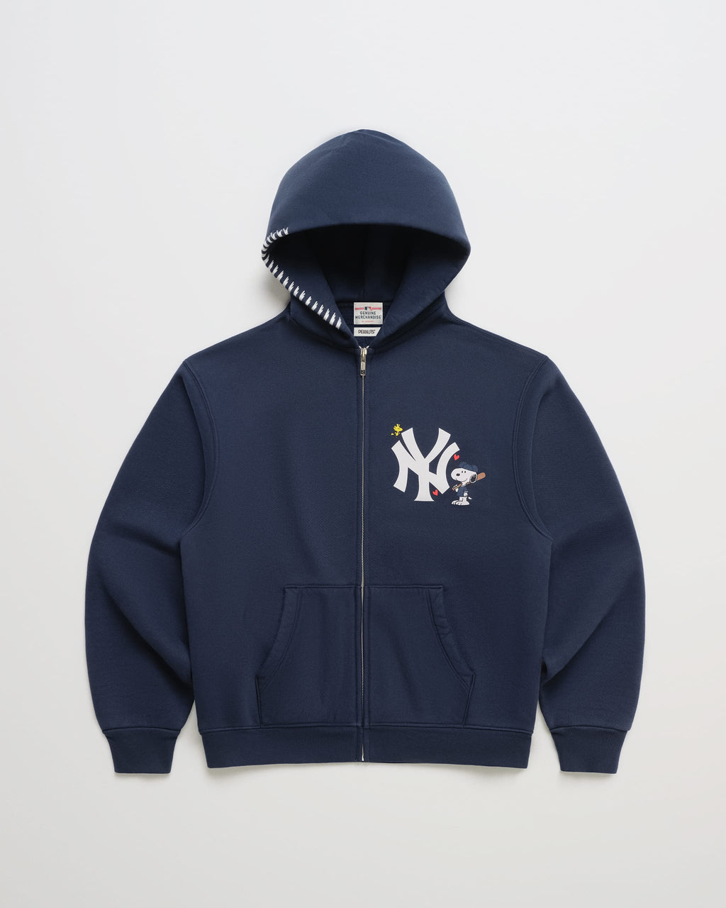 Yankees & Peanuts Fleece Zip Up