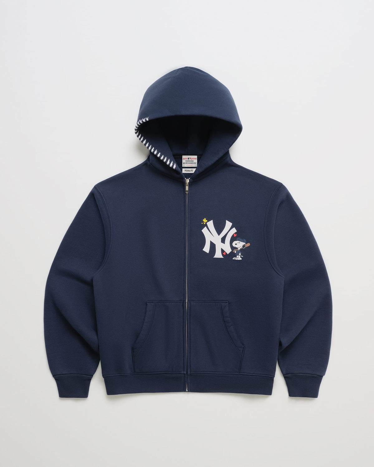 Yankees & Peanuts Fleece Zip Up