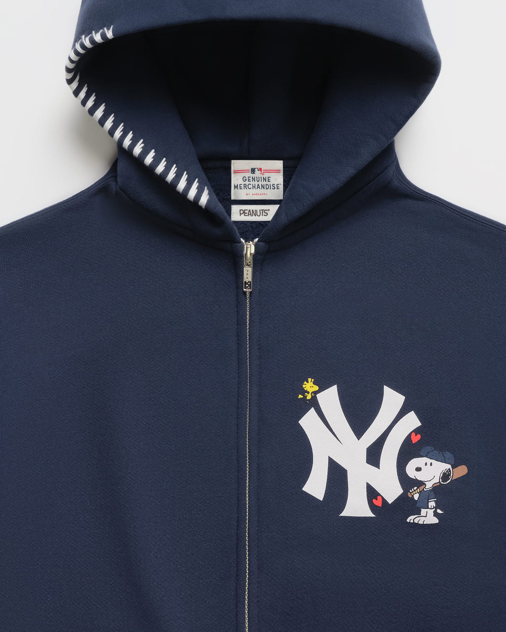 Yankees & Peanuts Fleece Zip Up