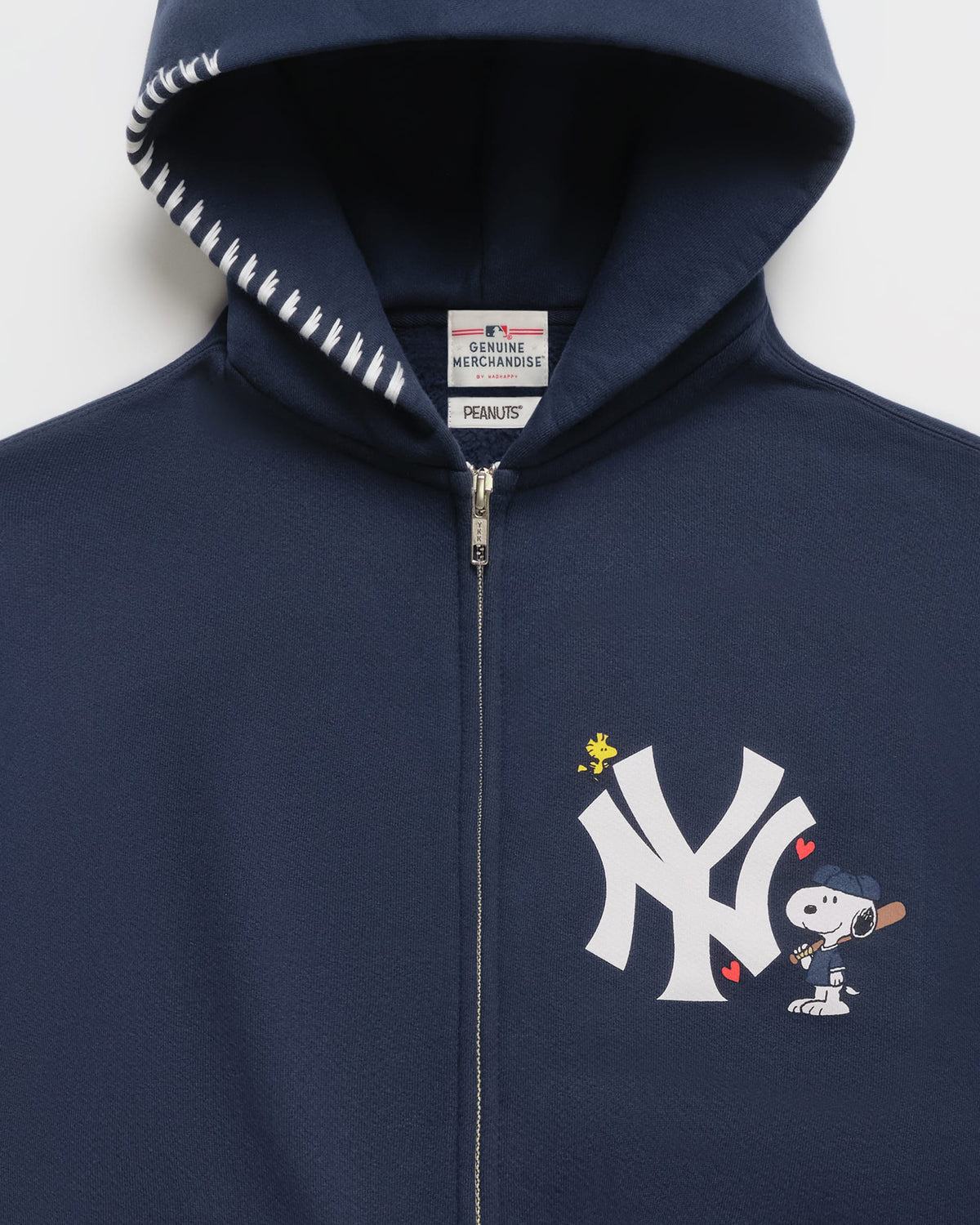 Yankees & Peanuts Fleece Zip Up