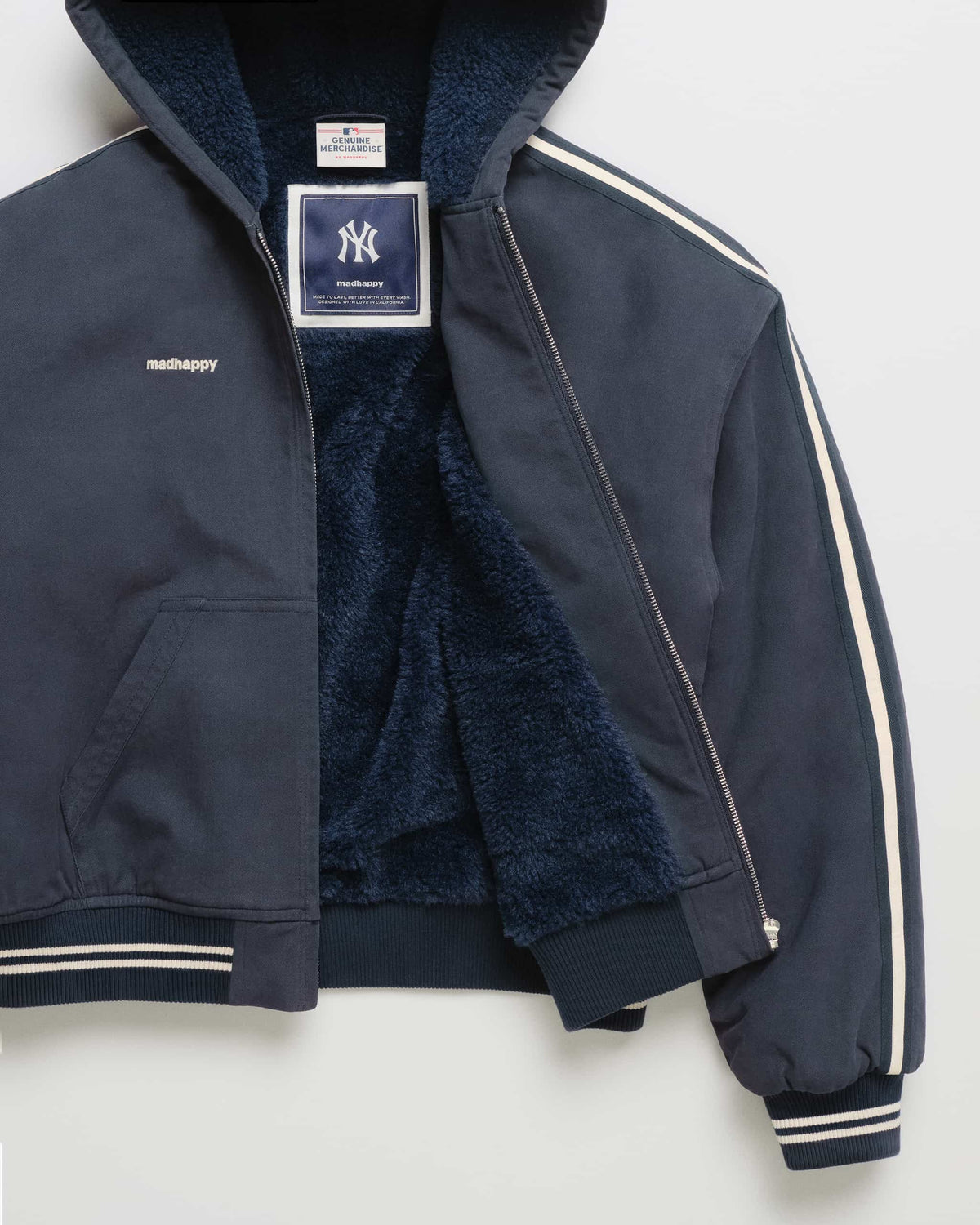 Yankees Hooded Baseball Jacket