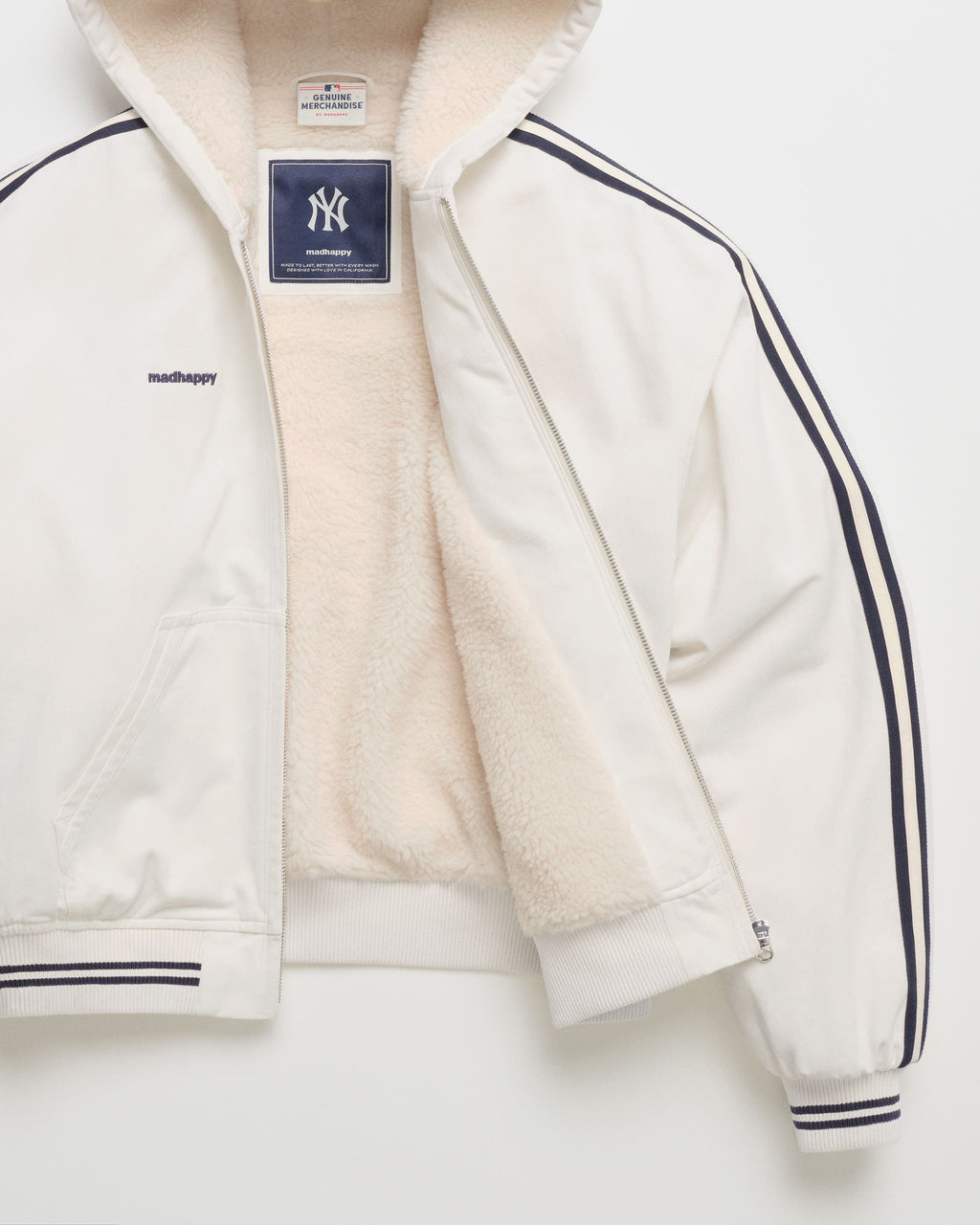 Yankees Hooded Baseball Jacket