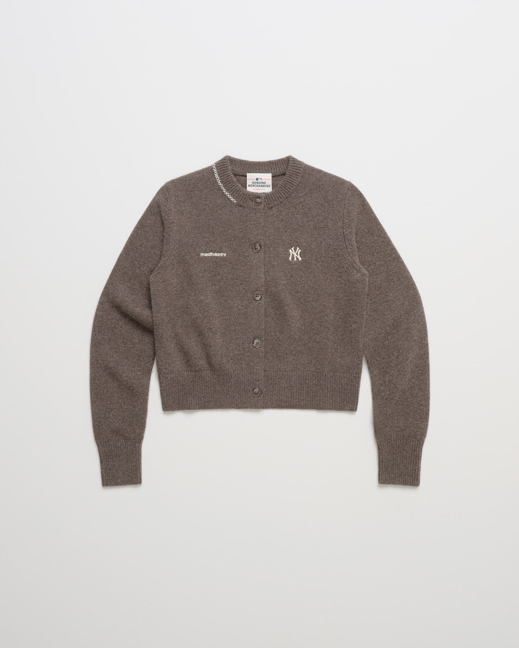 Yankees Crewneck Cardigan