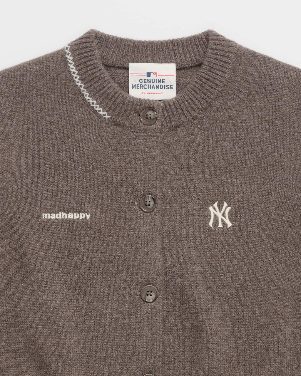 Yankees Crewneck Cardigan