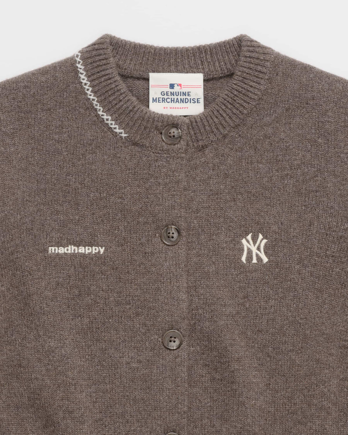 Yankees Crewneck Cardigan