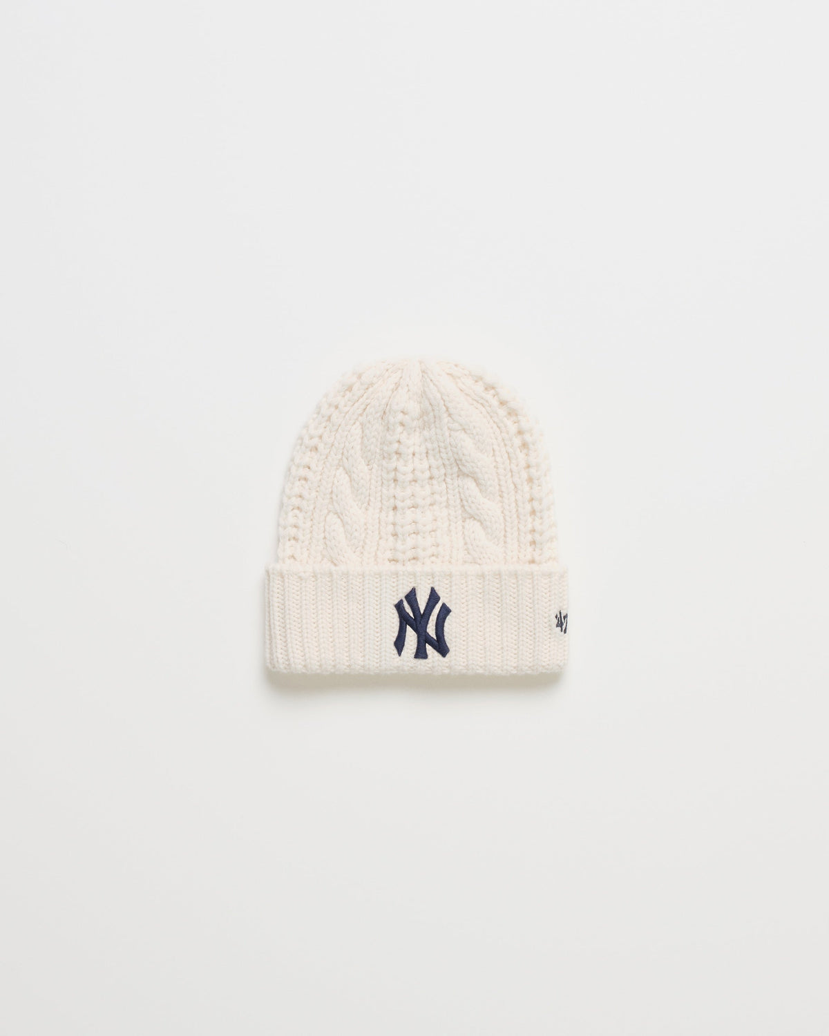 Yankees Cable Knit Beanie