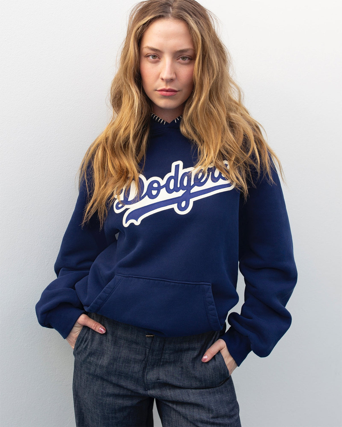 Dodgers Appliqué Fleece Hoodie