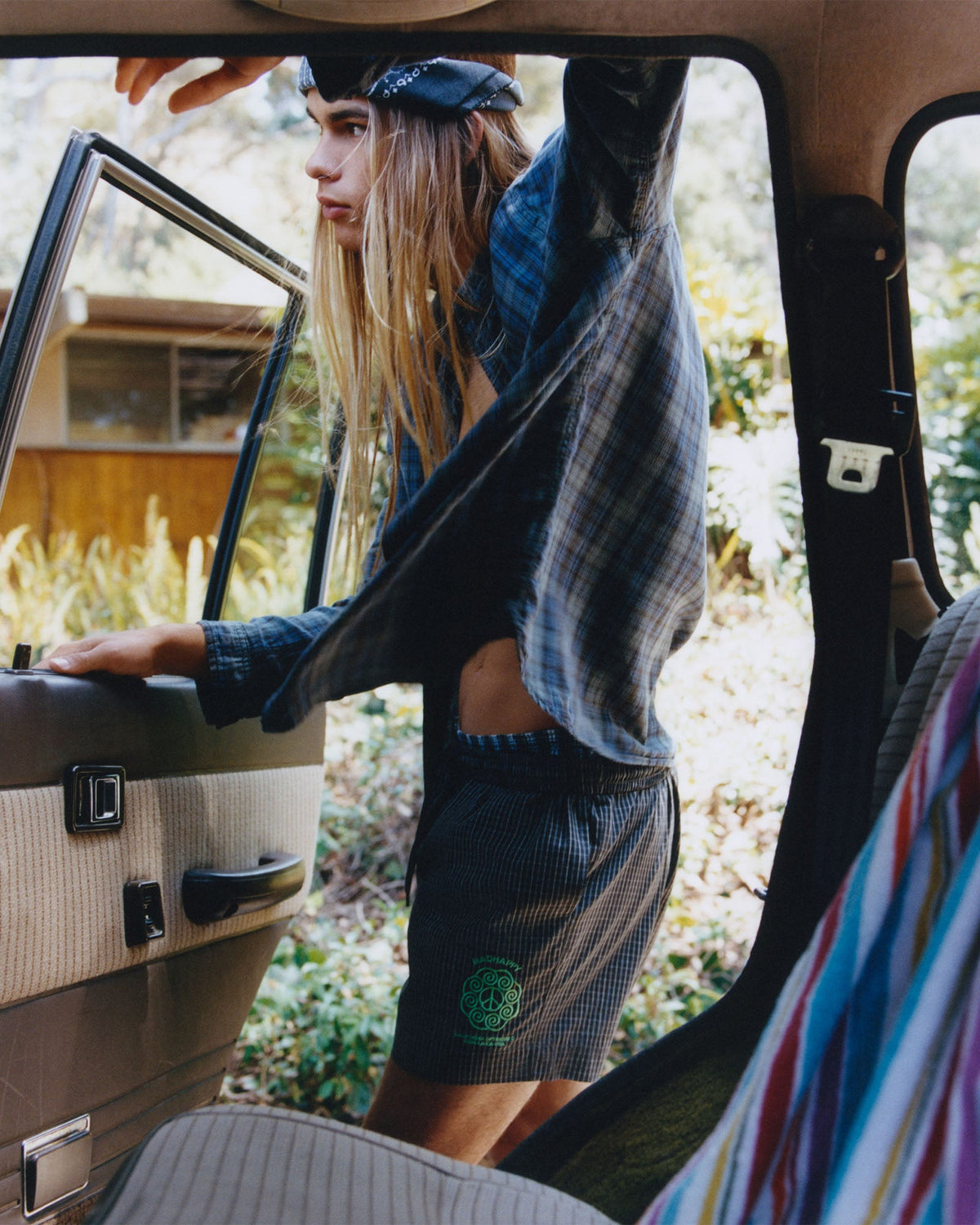Madhappy California Plaid Short