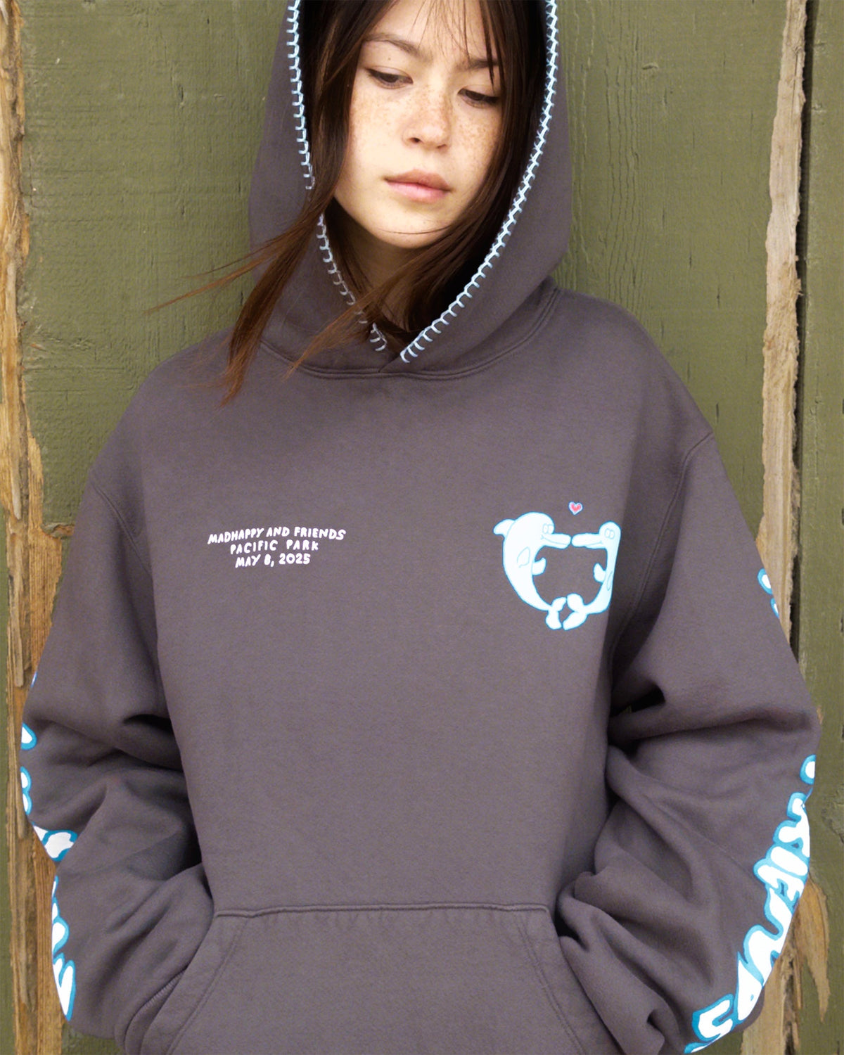 Madhappy and Friends Dolphin Fleece Hoodie