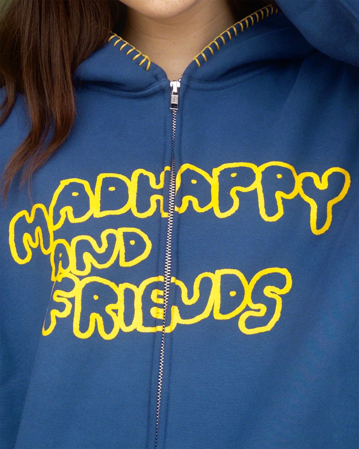 Madhappy and Friends Fleece ZIp Up
