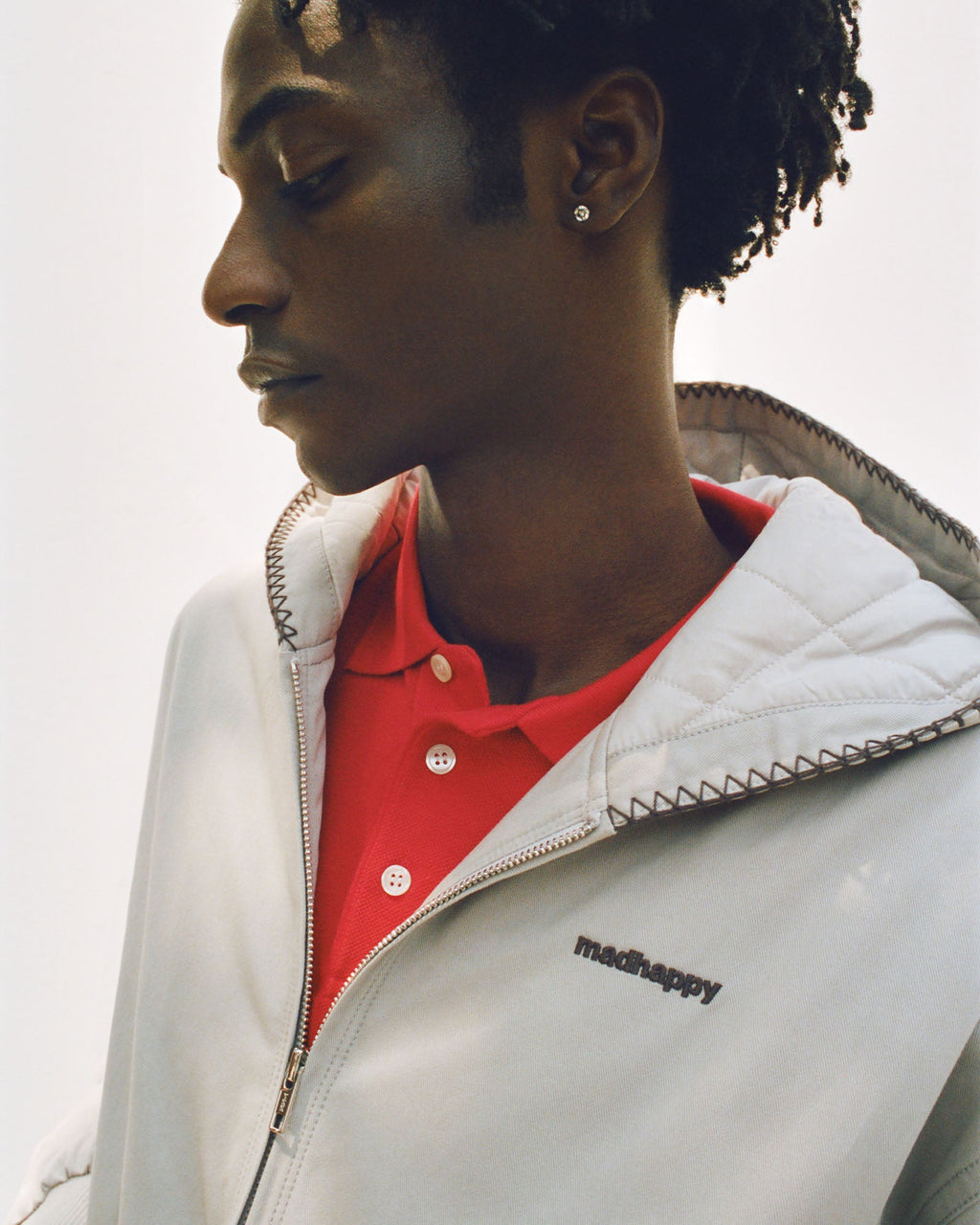 Washed Hooded Jacket