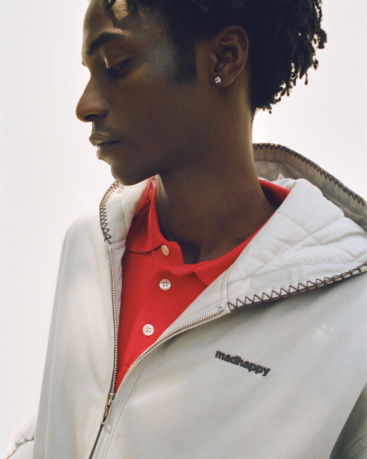 Washed Hooded Jacket