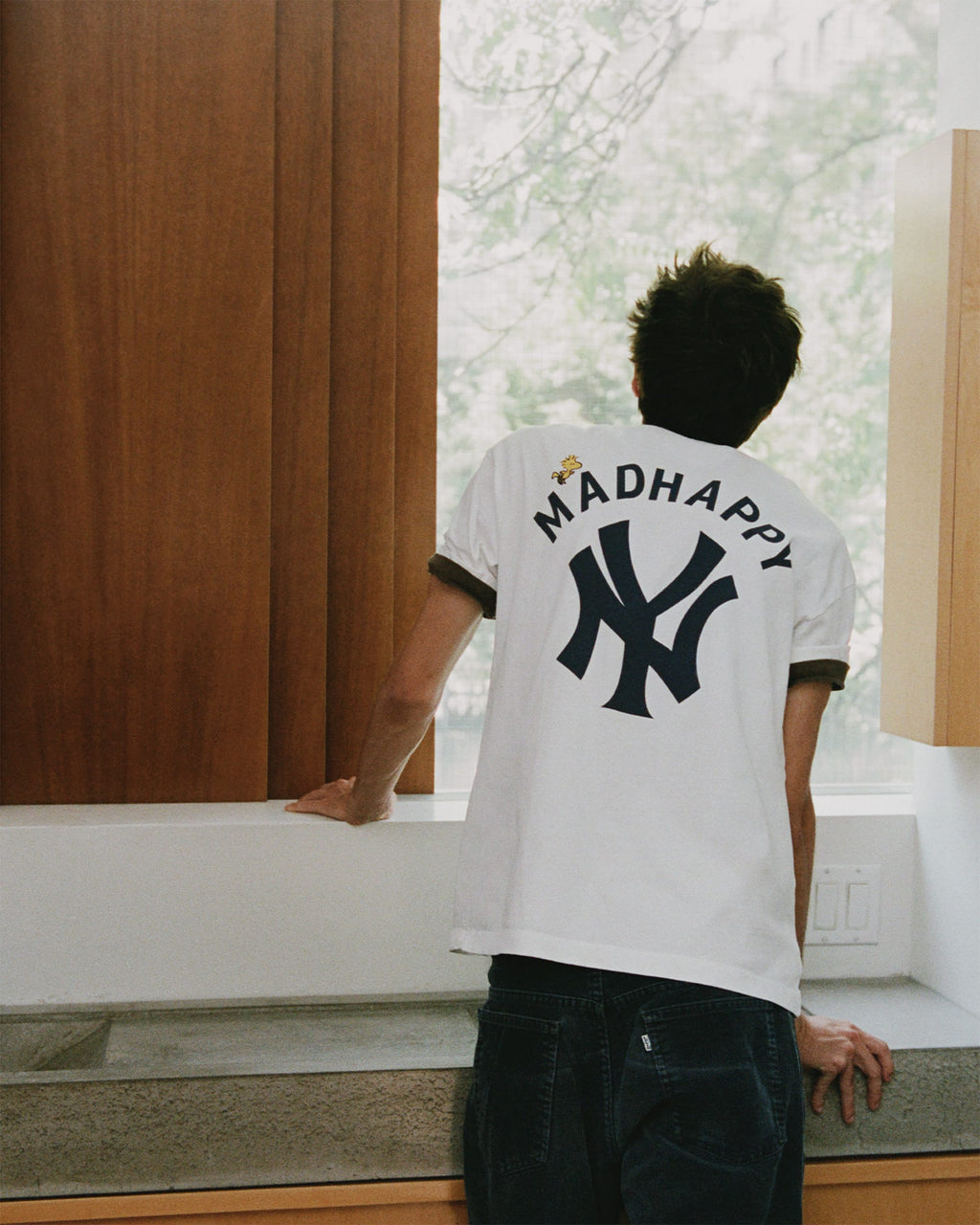 Yankees & Peanuts Heavyweight Tee