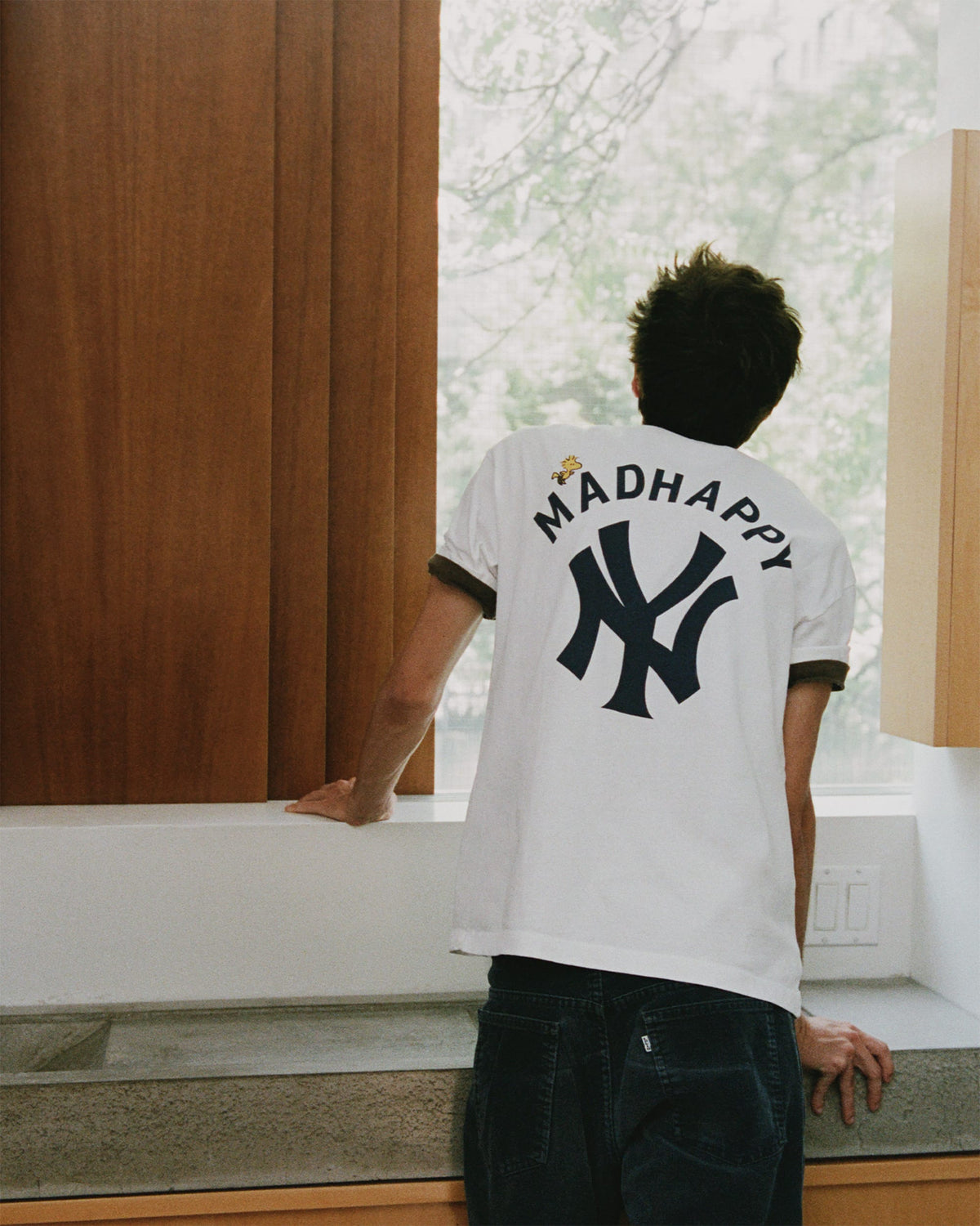Yankees & Peanuts Heavyweight Tee