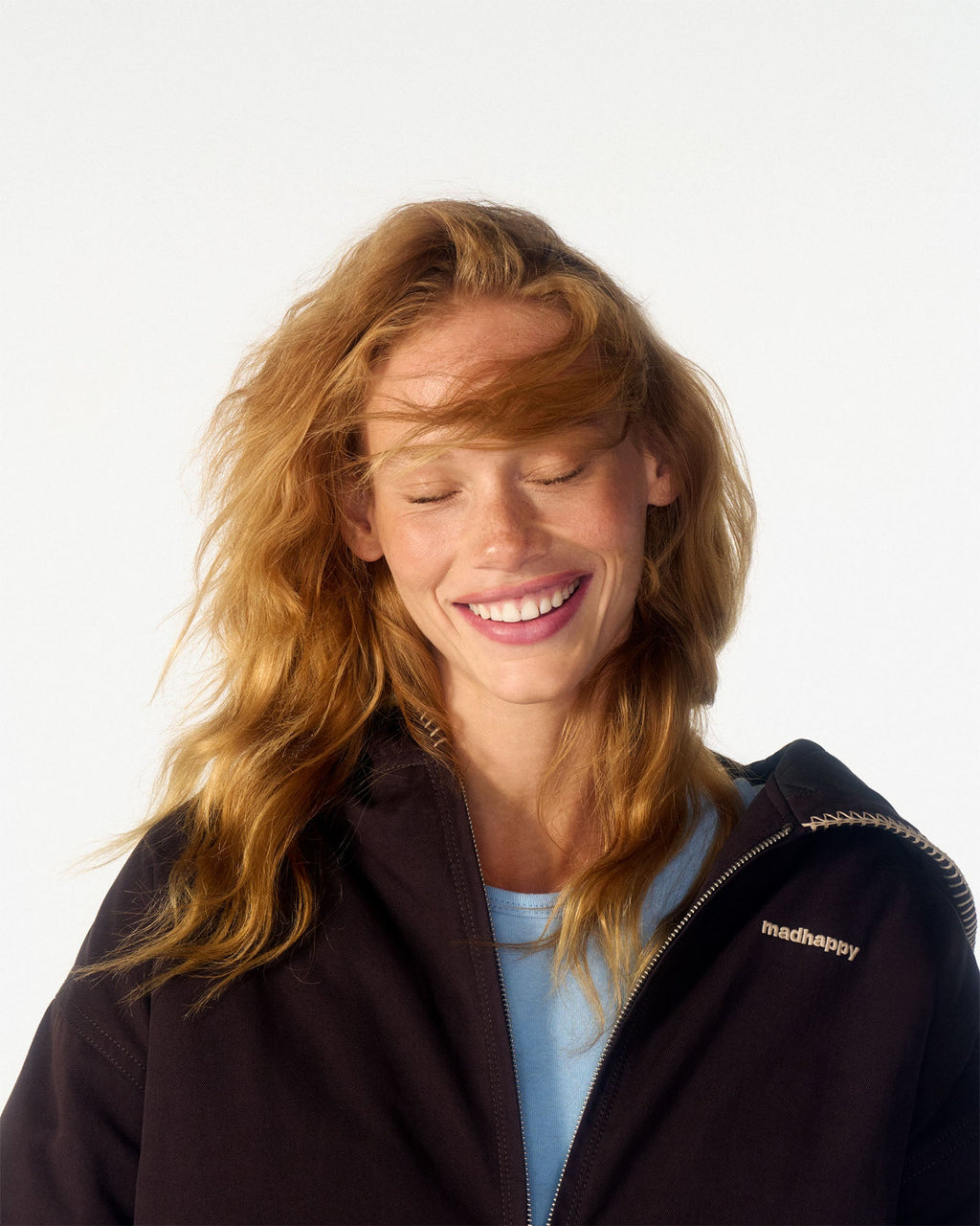 Washed Hooded Jacket